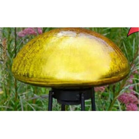 Achla Designs Achla TS-Y-C Toad Stool - Yellow - Crackle TS-Y-C